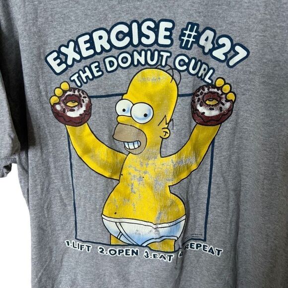 VTG 2002 The Simpsons T Shirt XL - Picture 2 of 4